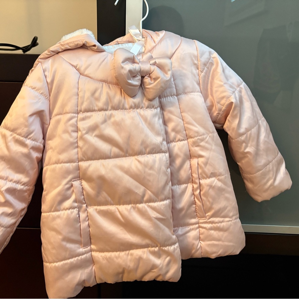 Jessica Simpson Blush Pink Quilted Jacket
